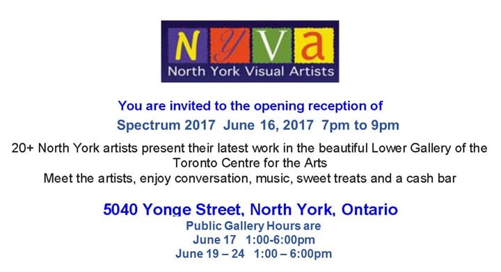 North York Visual Artists present: Spectrum
