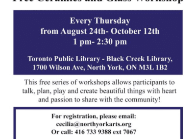 Ceramics and Glass Workshop