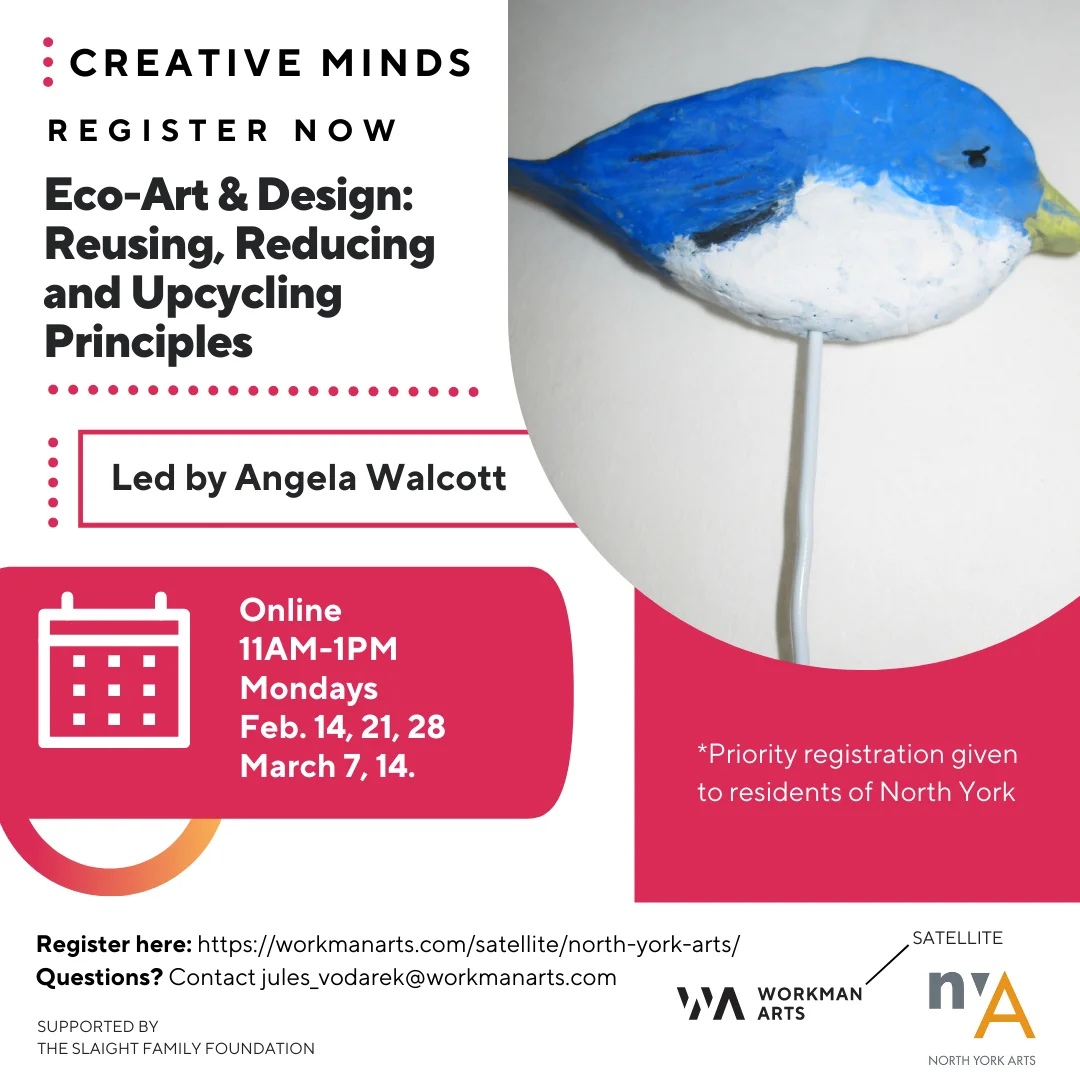 Angela_graphic Creative Minds Eco Art and Design Workshop Poster