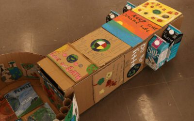 Celebrating Earth Day with Upcycled Art