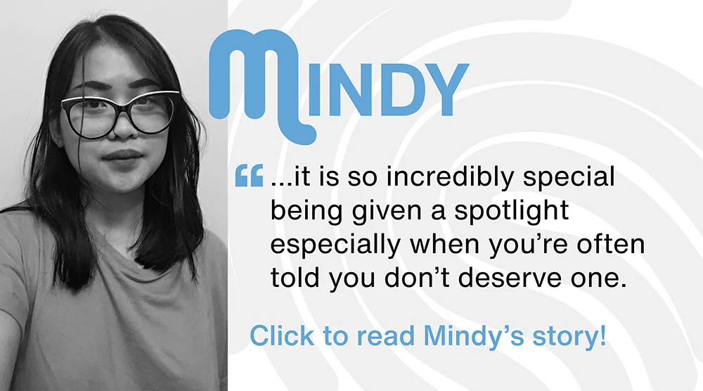 ...it is so incredibly special being given a spotlight<br />
especially when you’re often told you don’t deserve one.