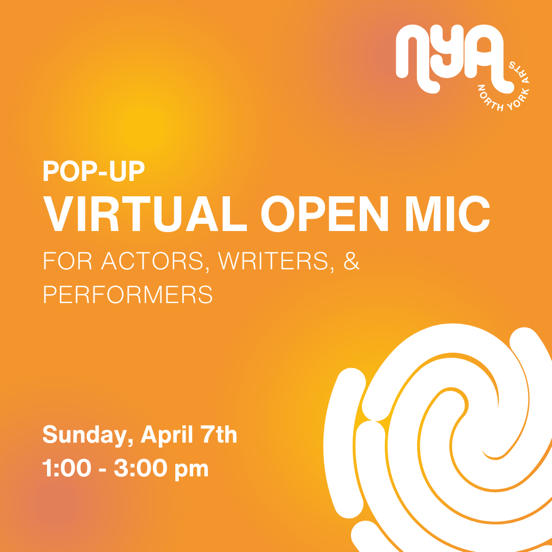 Pop-up Virtual Open Mic