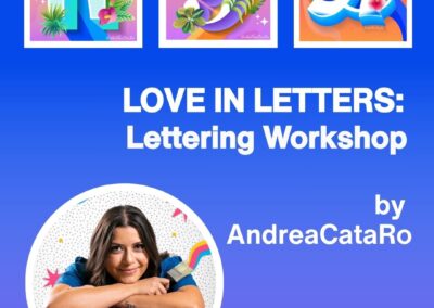 Love in Letters: Lettering Workshop by AndreaCataRo