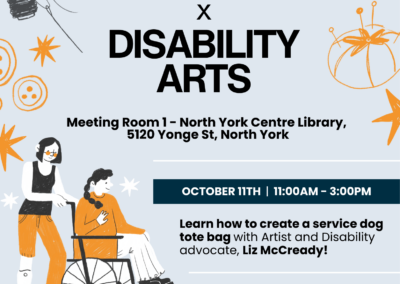 Fibre arts x Disability Arts 