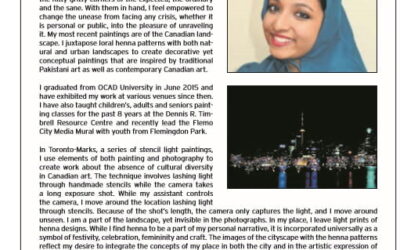 Snapd Artist Feature: Tasneem Dairywala